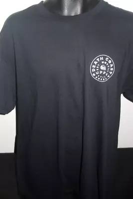 Nwot Death Coast Supply Forget Me Not Mermaid Graphic Black Tshirt Size Mens Xl • $18.99