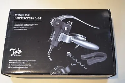 £24.99 • Buy Tala Professional Lever Corkscrew Set