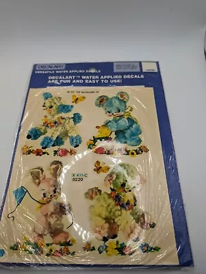 Vintage Meyercord Decalart Unopened 1981 Baby Animals 4 Decals  • $8.95