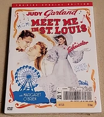 NEW Meet Me In St. Louis (DVD 2-Disc Special Edition) Judy Garland Sealed • $9.99