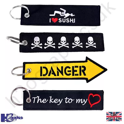 £4.75 • Buy Funny Biker Motorcycle Motorbike Keyring Key Fob Tag Harley KTM Yamaha Aprilia