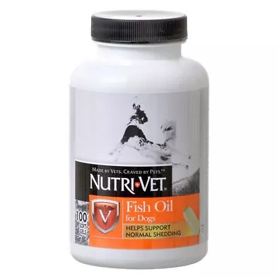 Nutri-Vet Fish Oil Softgels For Dogs • $25.42