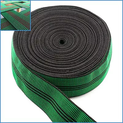 Per Metre - 45mm Elasbelt Latex Upholstery Webbing For Sofa Couch Lounge Repair • £8.09