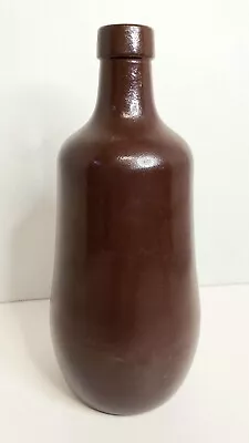 Vintage Brown Wine Bottle 9  Marked BS 10 10  • $14.99