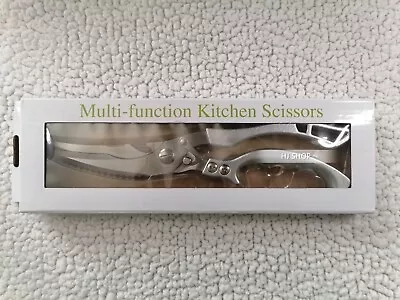 Stainless Steel Kitchen Shears Heavy Duty Scissors For Meat Fish Chicken Bone • $14.69