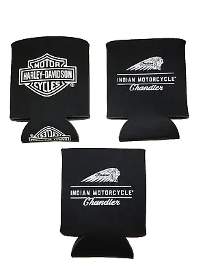 Harley-Davidson & Indian Dealer Beer Koozie Coozie Motorcycle Arizona Harley • $19.99