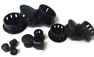 £1.80 • Buy Blanking Caps Round Domed Grommet Plastic Plugs Tube Inserts. 4.8mm - 25.4mm