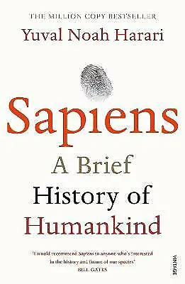 Sapiens A Brief History Of Humankind By Yuval Noah Harari Paperback Book NEW  • $19.83