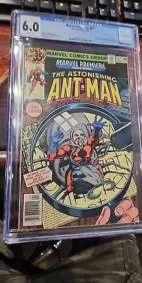 Marvel Comics: Marvel Premiere #47 Astonishing Ant Man CGC 6.0 • $144.99