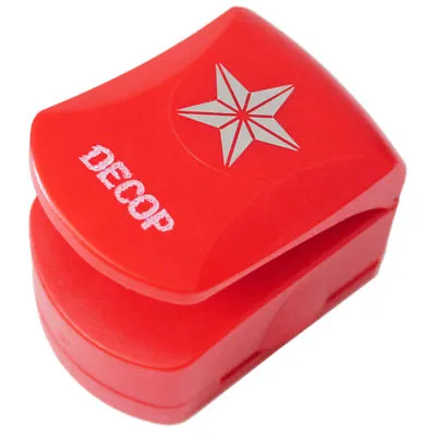 DOCOP Embossed Craft Punch 32mm (1.25inch) 3D Star • £24.23