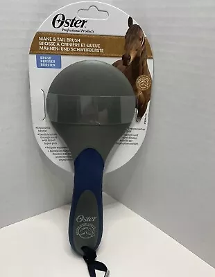 Oster Equine Care Series Mane And Tail Horse Brush Blue Brand New • $18