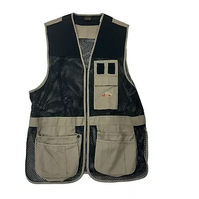 FIELDLINE XL/2XL Hunting Vest Khaki Mesh Utility Shooting Skeet Trap Fishing • $19.49