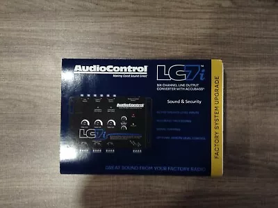 AudioControl LC7i 6 Channel Active Line Out Hi/Lo Converter+Bass Processor DSP • $215