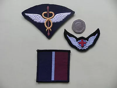 RAF Flight Medical Personnel Badges Wings Etc Royal Air Force.  New. • £3.85