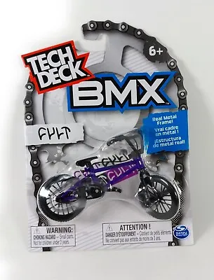 Tech Deck BMX Cult Finger Bike Metal Frame Moving Parts 20141002 • $16.99