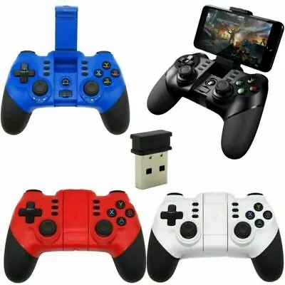 Wireless Bluetooth Gamepad Game Controller 2.4G Receiver For Android IOS TV Box • $19.21