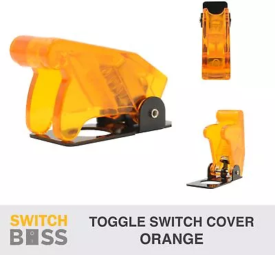 Toggle Switch MISSILE COVER Only Orange - Suit On Off Heavy Duty Toggle 12v 24v • $2.91