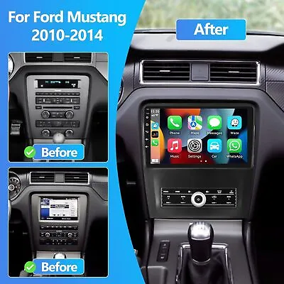 10.1  For Ford Mustang 2010-2014 Android 13 Car Radio Stereo Carplay GPS Navi • $211.11