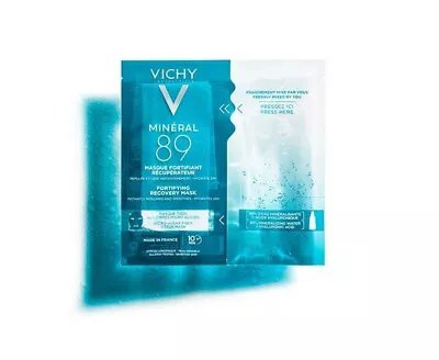 Vichy Mineral 89 Strengthening Regenerating Tissue Face Mask 29 G Skin Care • $16.79