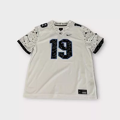 Rare White Nike UCF Knights Reach For The Stars Football Jersey Men's XL • $95