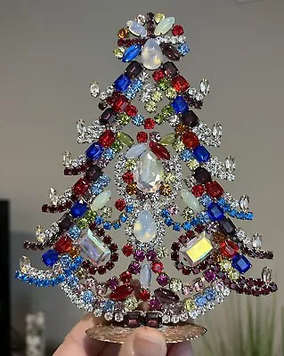 Czech Vintage Crystal Tree • $135