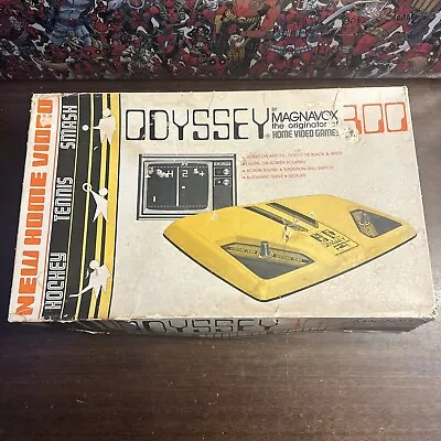 Magnavox ODYSSEY 300 TV Game System 1976 Original Box - Tested - Authentic • $67.45