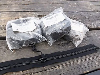 6.....military Surplus Nylon  Zippers  48 In  For Bag Tent Tarp canvas Army  • $25