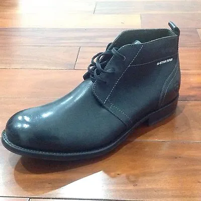 Brand New Mens G-Star Raw Ankle Boots Black Size US 12 • $69.99