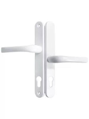 Mila Door Handle 211mm Screw Fix 92 And 62mm PZ Offset Twin Spindle • £35