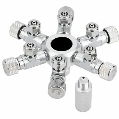 Multi Ways Distributor Aquarium Regulator CO2 Splitter Valve Fish Tank(6 Ways) • $39.06