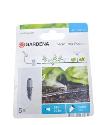 Gardena MICRO DRIP Endline Strip Sprinkler 5 Pack PART 1372-20 0.6 X 2.75m 13mm • £10