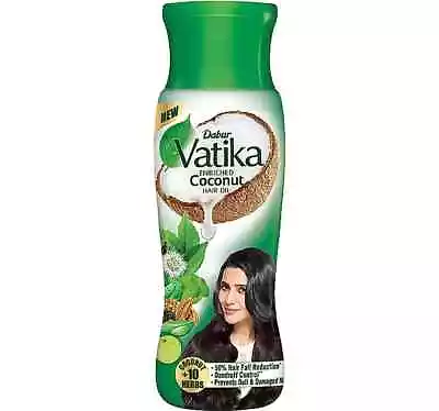 Dabur Vatika Enriched Coconut Hair Oil 300ml + Free Shipping • $21.15