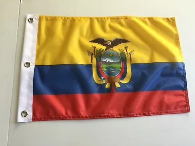 12  X 18  ECUADOR FLAG ECUADORIAN FLAGS NEW BANNER SIGN 19 • $7.83