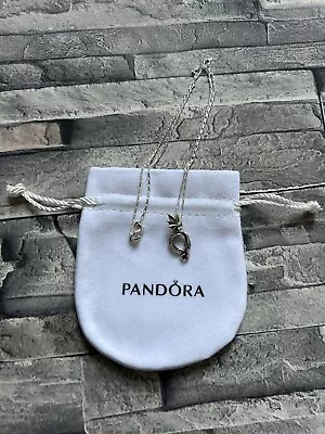 Pandora Game Of Thrones Silver Dragon Pendant Necklace 392967C01 • £54.99