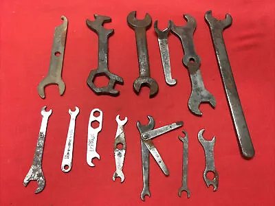 13 Vintage Spark Plug & Specialty Wrenches Fairmount Wrench Some Rust See Pics • $29