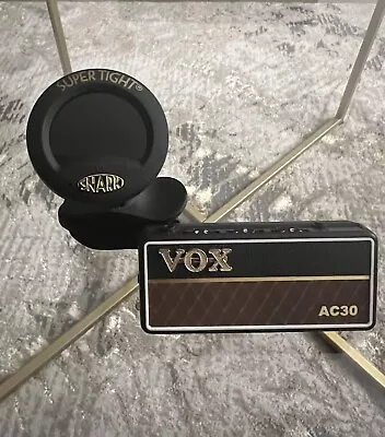 Vox Amplug AC 30 Headphone Amp & Snark Super Tight Tuner • $29.99