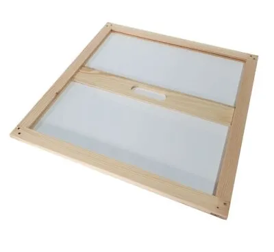 National Clear Crown Board With Porter Bee Escape - Simon The Beekeeper • £19.99