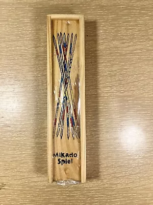 NEW Vintage Wooden Game Of Mikado Pick Up Sticks • $9.60