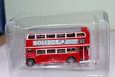 EFE 1:76 AEC REGENT RT BUS - LONDON TRANSPORT - SOLIDOX ADS 34001 - Unboxed • £3.20