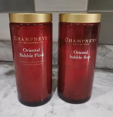 Champneys Spa Heaven - Oriental Bubble Float In Glass Jar - 400ml X2 • £64.99