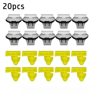 20PCS Moulding Clips Yellow + White Set For Nissan Juke 76882-JG10A 76847-JG00A • $18.12
