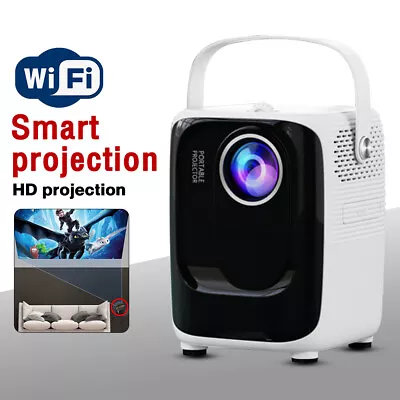 Portable Mini Projector DLP 1080P Dual 2.4/5G WiFi Bluetooth LED Video Projector • $129.99