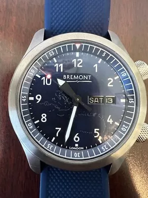 Bremont Martin Baker Men's Blue Watch - MBII • $4600