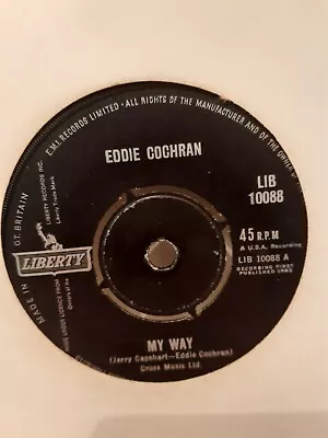 Eddie Cochran - My Way 7  Vinyl Record • £5.99