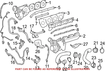 $40.46 • Buy Genuine OEM Vacuum Line For Mercedes 2780980789