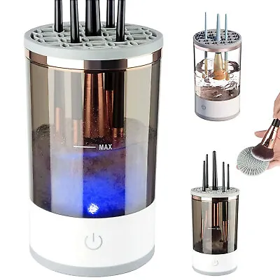 Electric Makeup Brush Cleaner & Dryer Machine Automatic Brush Fast Cleaning Tool • $4.99