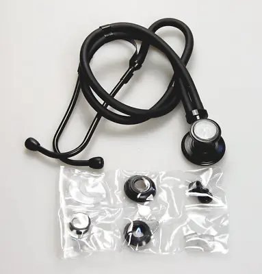 £12.95 • Buy Doctors Sprague Rappaport Stethoscope For Cardiology + Respiratory BLACKOUT 