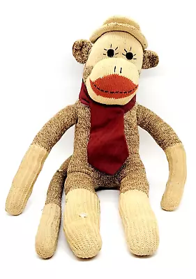 Penney's Towncraft 16  Sock Monkey Stuffed Animal • $18.99