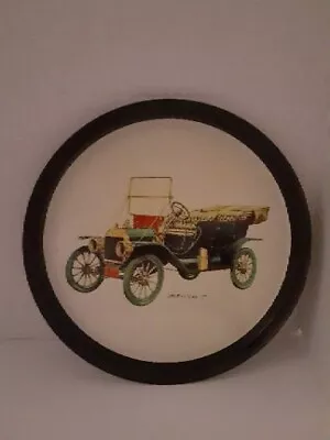 Vintage MCM 1911 FORD MODEL T Metal Serving Tray Antique Car  Atlantic Can Co.  • $11.90