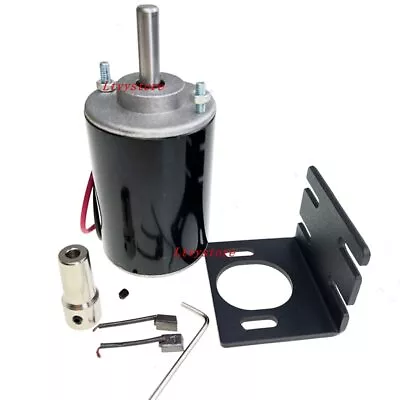 12V Permanent Magnet DC Motor 30W 3500RPM High Speed CW/CCW Electric Gear...  • $39.48